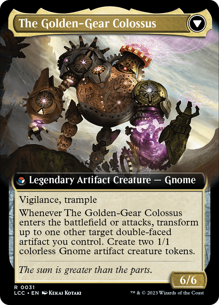 Tetzin, Gnome Champion // The Golden-Gear Colossus - Image 2