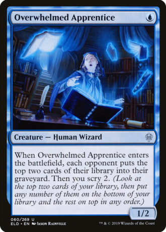 Overwhelmed Apprentice