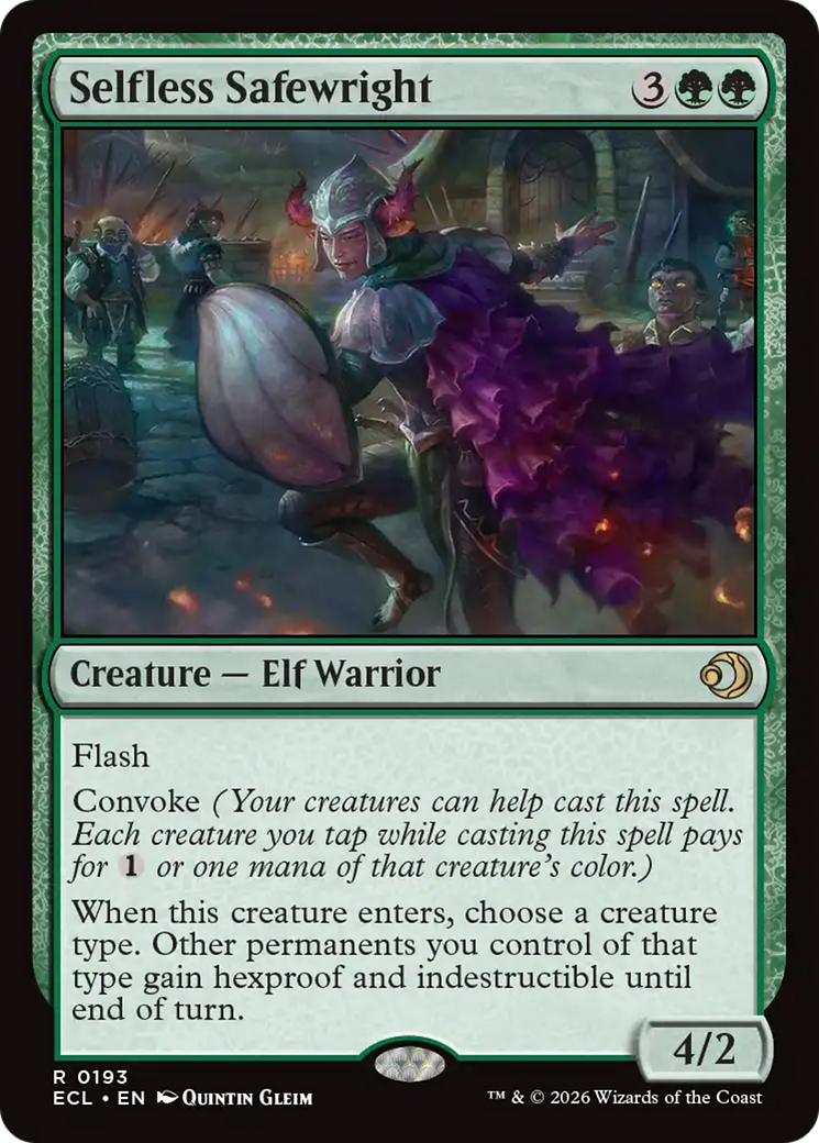 Selfless Safewright