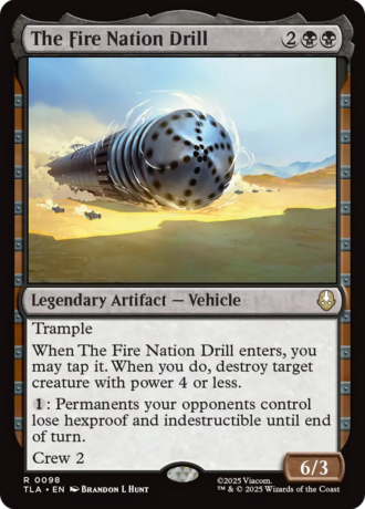 The Fire Nation Drill