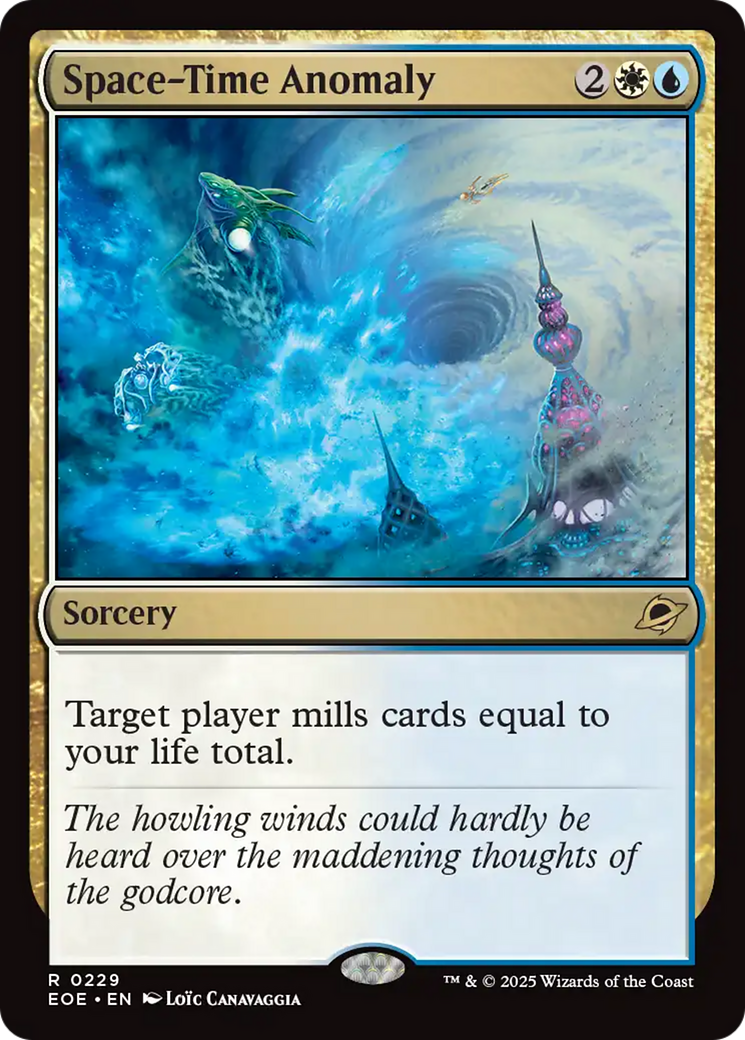 Space-Time Anomaly