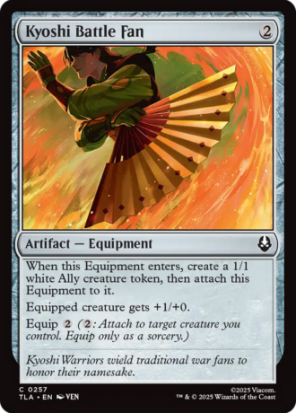 Kyoshi Battle Fan