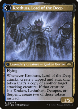 Runo Stromkirk // Krothuss, Lord of the Deep