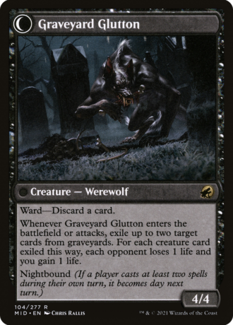 Graveyard Trespasser // Graveyard Glutton