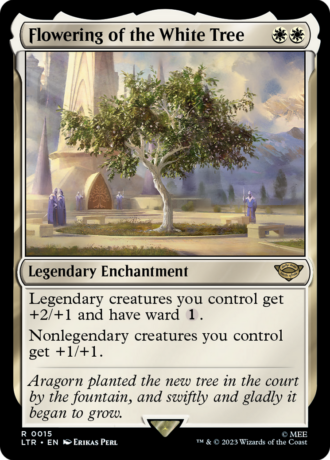 Flowering of the White Tree