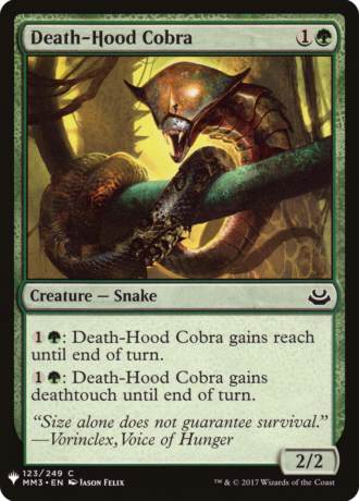 Death-Hood Cobra