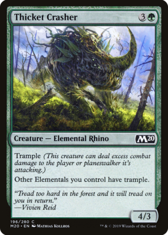 Thicket Crasher