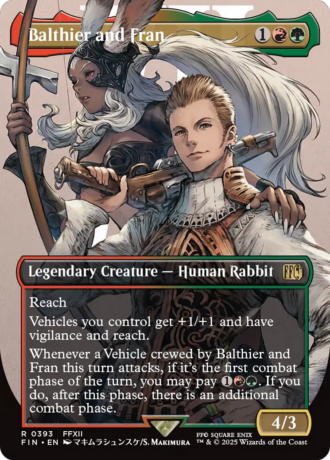 Balthier and Fran