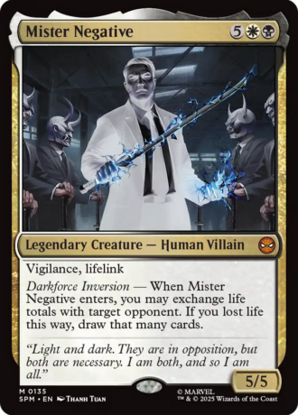 Mister Negative