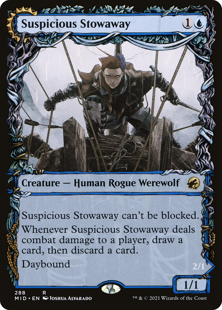 Suspicious Stowaway // Seafaring Werewolf - Image 2