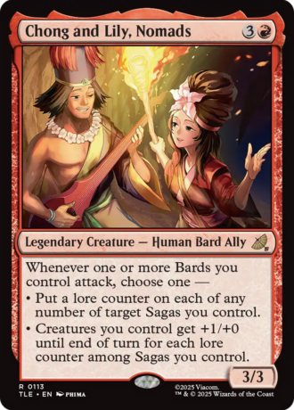 Chong and Lily, Nomads