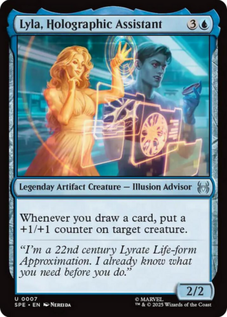 Lyla, Holographic Assistant