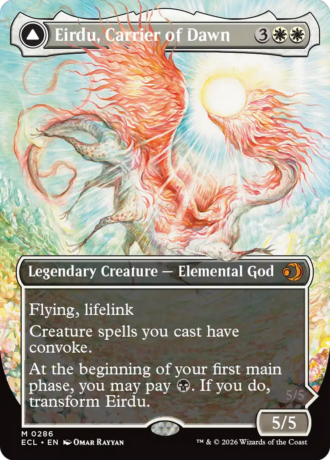 Eirdu, Carrier of Dawn // Isilu, Carrier of Twilight