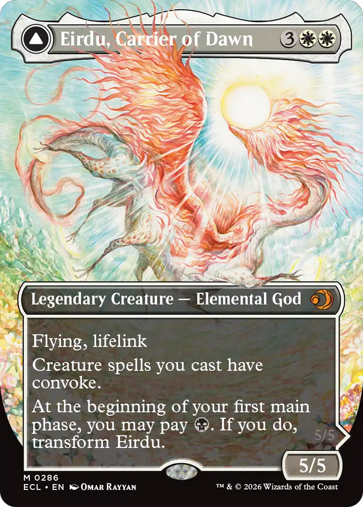 Eirdu, Carrier of Dawn // Isilu, Carrier of Twilight