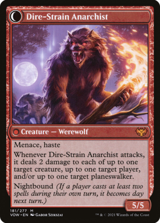 Volatile Arsonist // Dire-Strain Anarchist