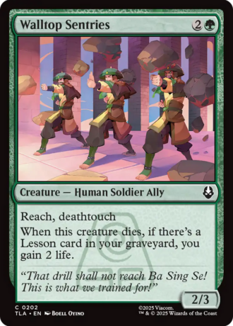 Walltop Sentries