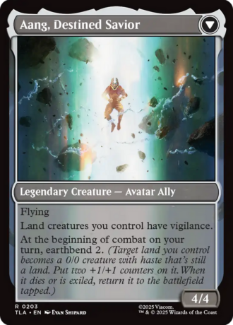 Aang, at the Crossroads // Aang, Destined Savior