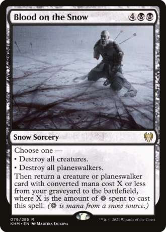 Blood on the Snow