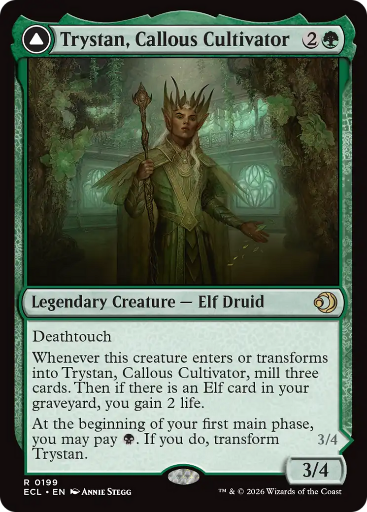Trystan, Callous Cultivator // Trystan, Penitent Culler - Image 2