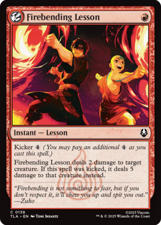 Firebending Lesson