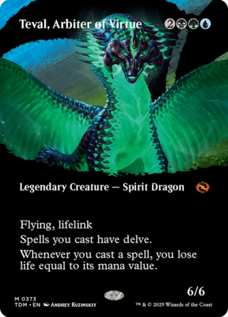 Teval, Arbiter of Virtue