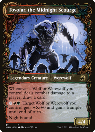 Tovolar, Dire Overlord // Tovolar, the Midnight Scourge