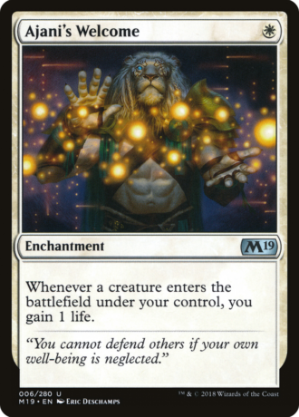 Ajani's Welcome