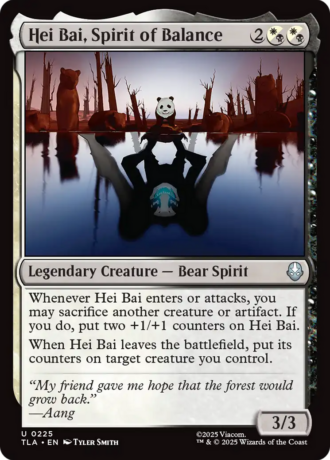 Hei Bai, Spirit of Balance