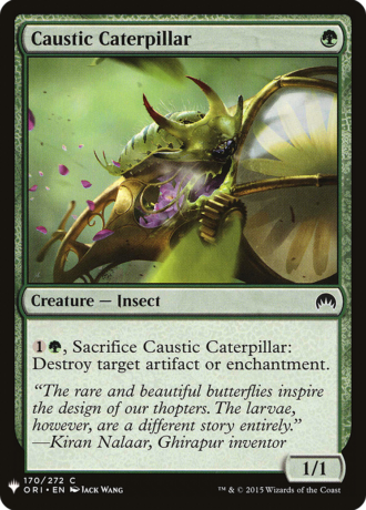 Caustic Caterpillar