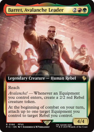 Barret, Avalanche Leader