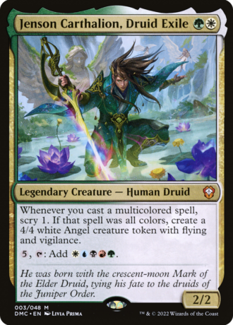 Jenson Carthalion, Druid Exile