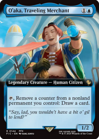 O'aka, Traveling Merchant
