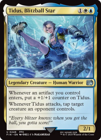 Tidus, Blitzball Star