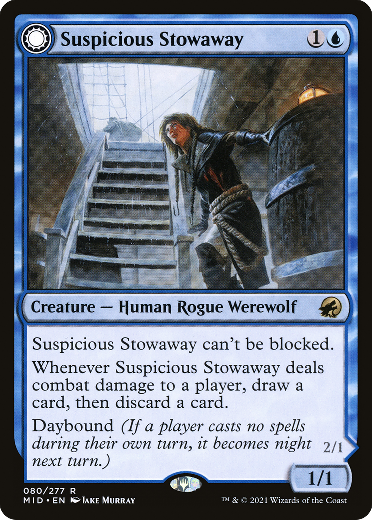 Suspicious Stowaway // Seafaring Werewolf - Image 2