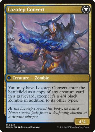 Invasion of Amonkhet // Lazotep Convert