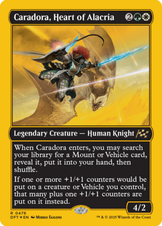 Caradora, Heart of Alacria