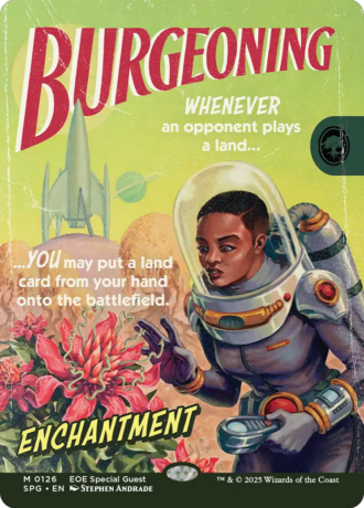 Burgeoning