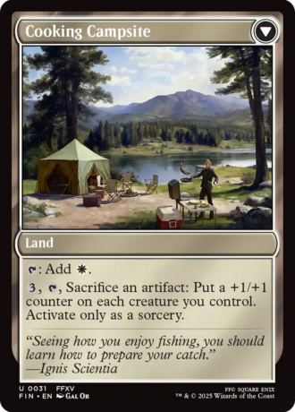Sidequest: Catch a Fish // Cooking Campsite