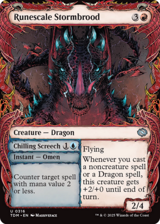 Runescale Stormbrood // Chilling Screech