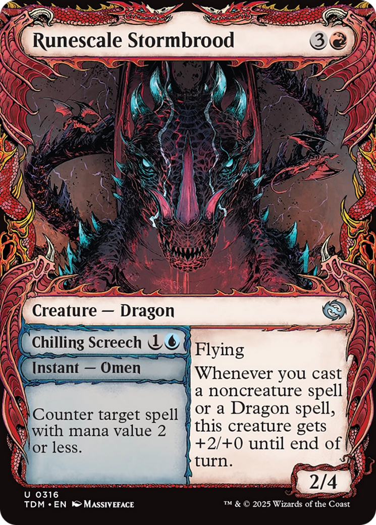 Runescale Stormbrood // Chilling Screech