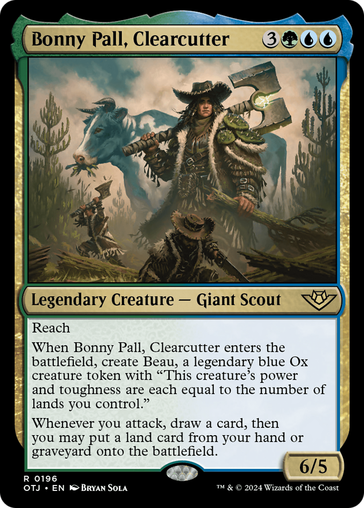 Bonny Pall, Clearcutter