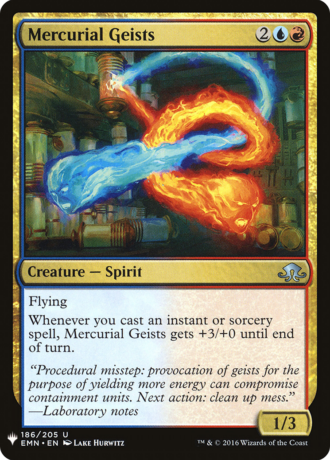 Mercurial Geists