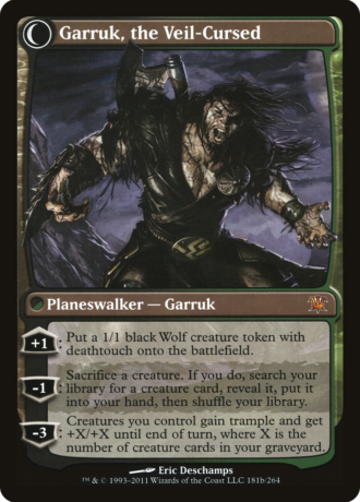 Garruk Relentless // Garruk, the Veil-Cursed