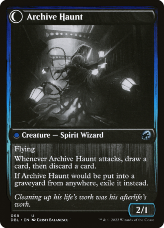 Overwhelmed Archivist // Archive Haunt