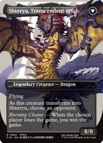 Zenos yae Galvus // Shinryu, Transcendent Rival