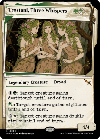 Trostani, Three Whispers