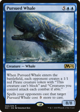Pursued Whale