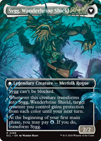 Sygg, Wanderwine Wisdom // Sygg, Wanderbrine Shield
