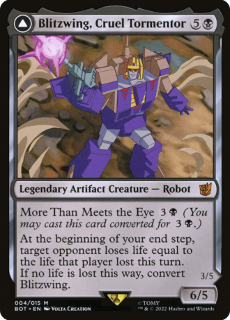 Blitzwing, Cruel Tormentor // Blitzwing, Adaptive Assailant