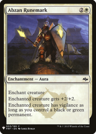 Abzan Runemark